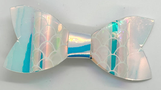 Holographic mermaid scale bow