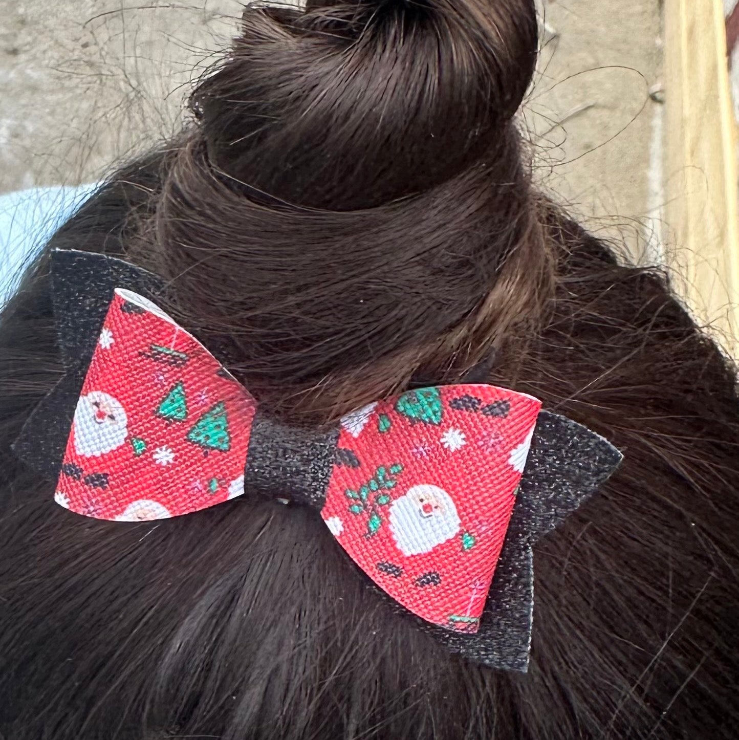 Santa hairbow
