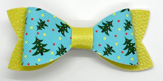 Christmas tree hairbow